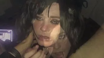 Reproducir Pov mamada y facial para tgirl puta