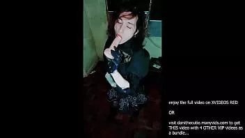 play Pretty face tgirl amateur dani única iha estaba planeando transmitir con su nuevo cosplay, pero decidió jugar con su consolador en su lugar